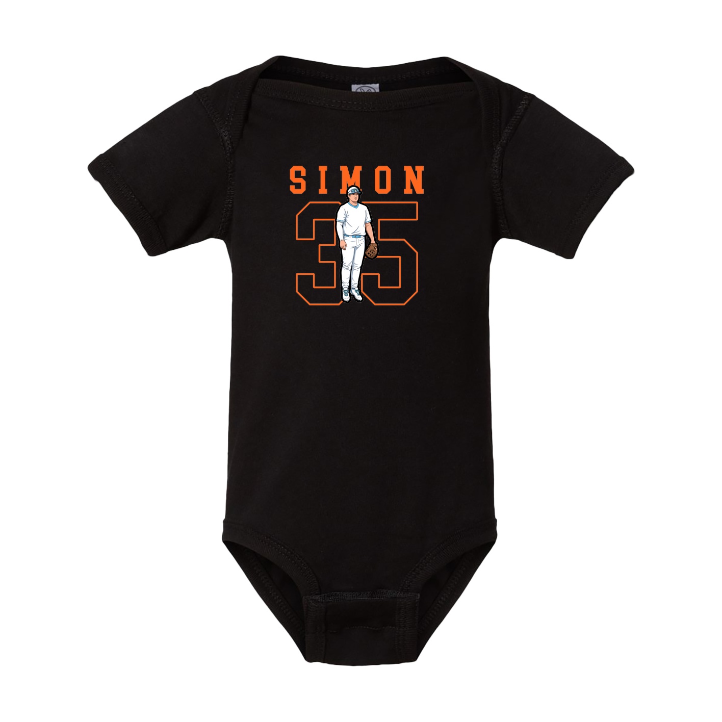 Baby Onesie — Shirsey in Black