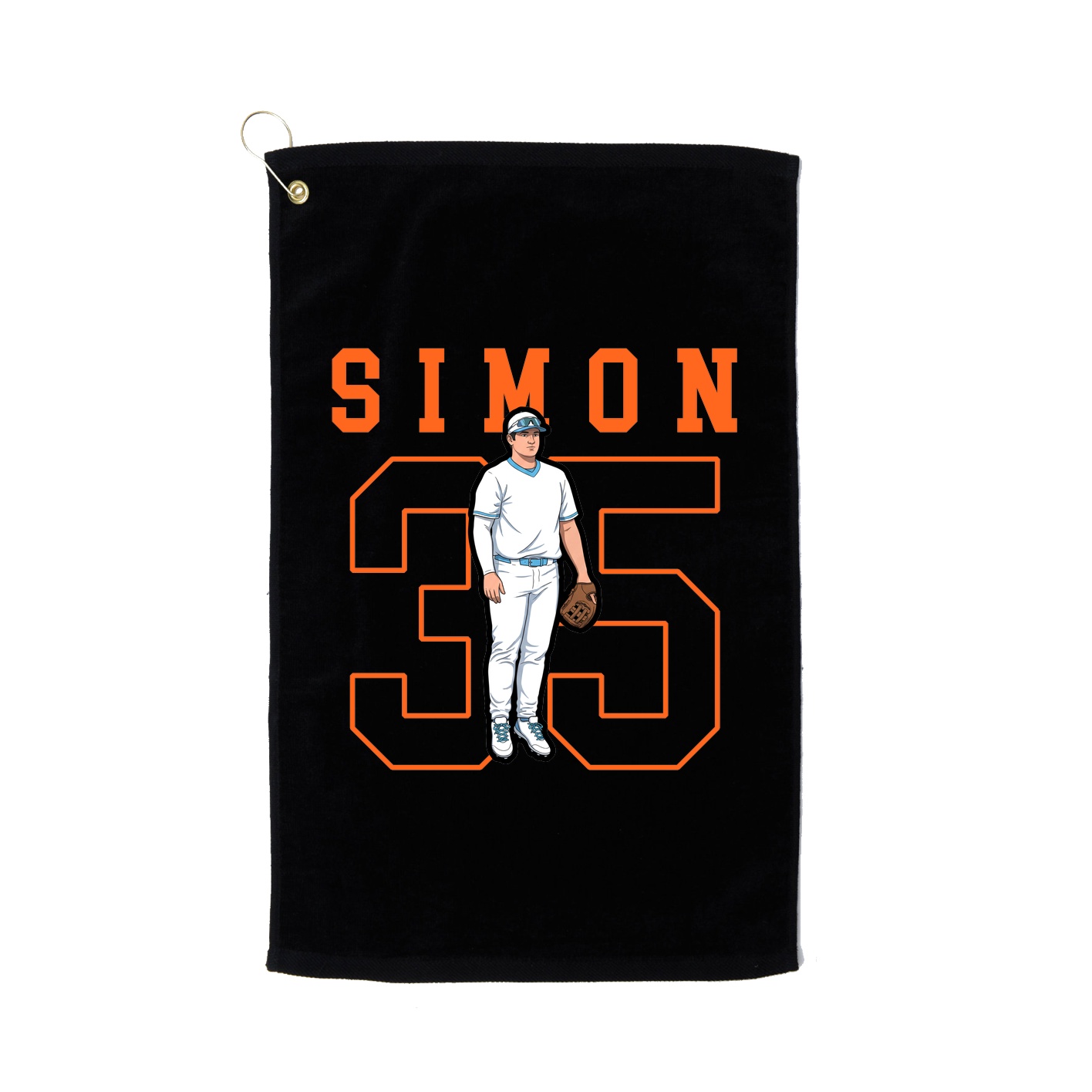 Golf Towel — Shirsey in Black