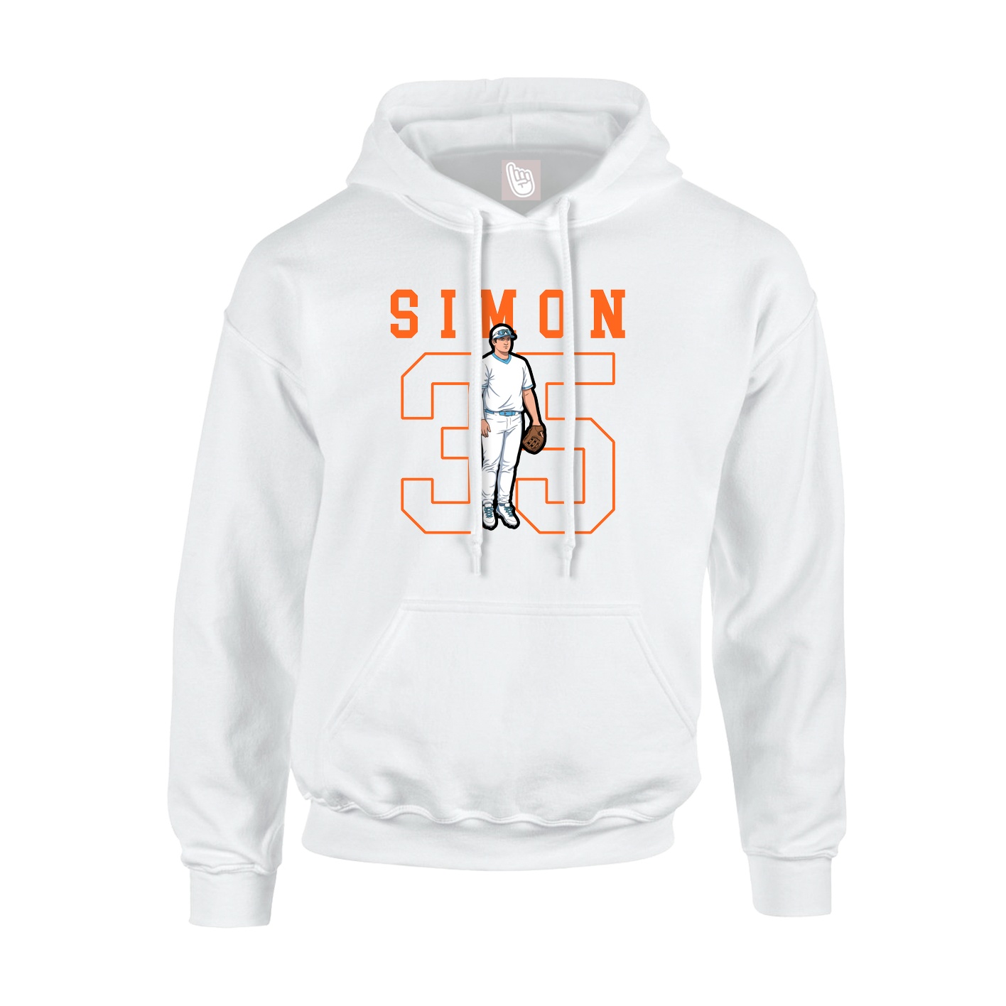 Youth Hoodie — Shirsey in White