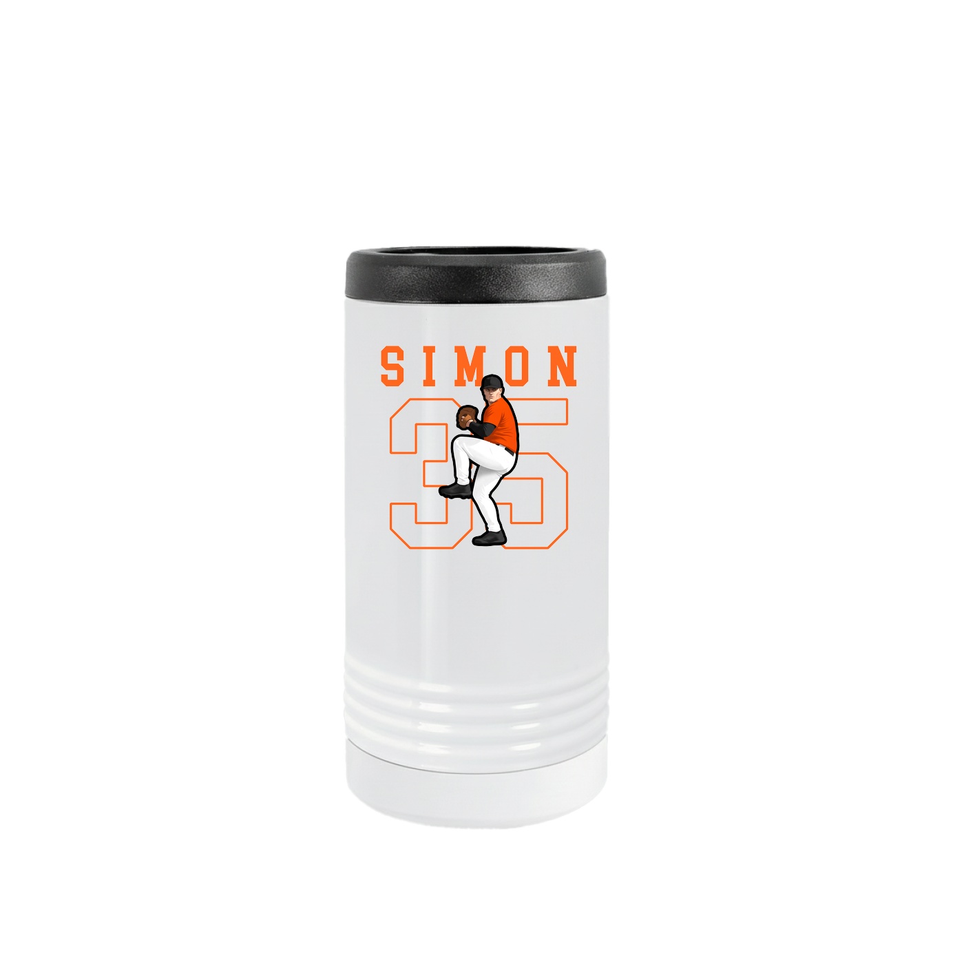 Slim Beverage Holder — Shirsey in White