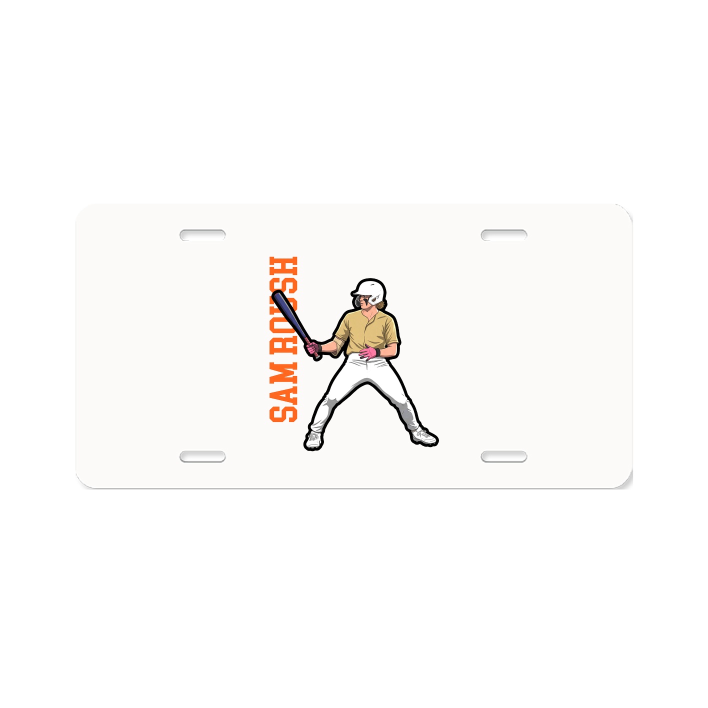 Aluminum License Plate