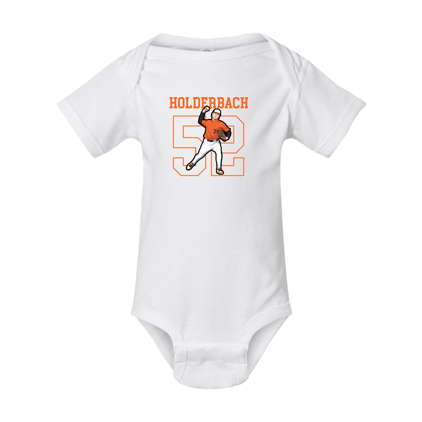 Baby Onesie — Shirsey in White