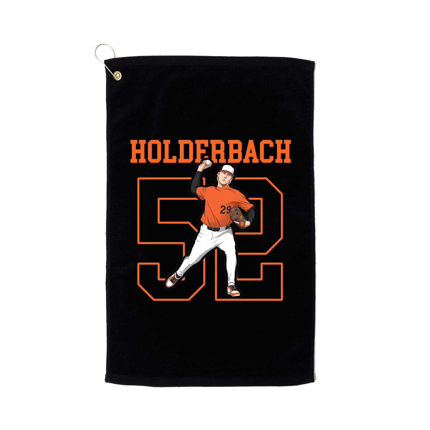 Golf Towel — Shirsey in Black