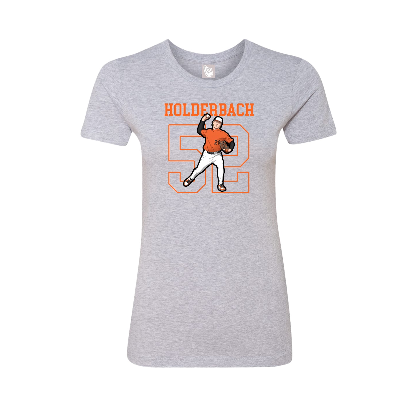 Fitted Women's Tee — Shirsey in Grey