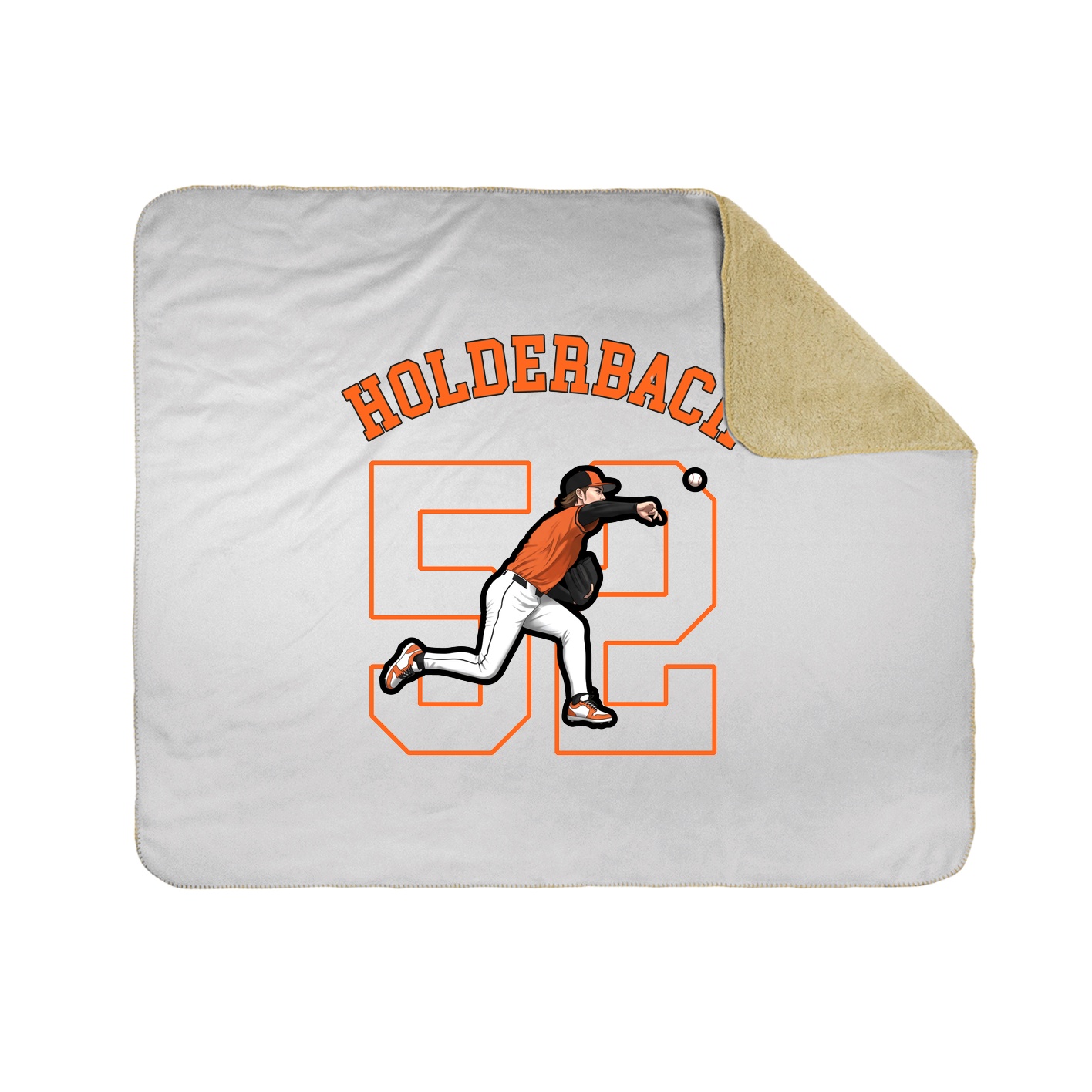 Throw Blanket — Shirsey Arch in White
