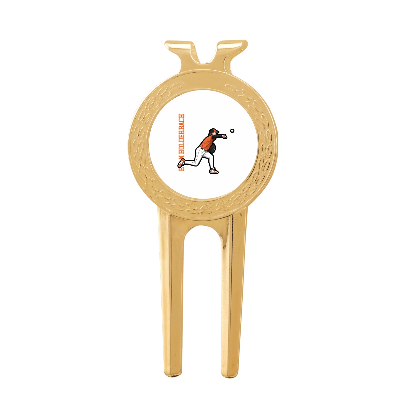 Divot Tool with Ball Marker — Name Vertical in Classic