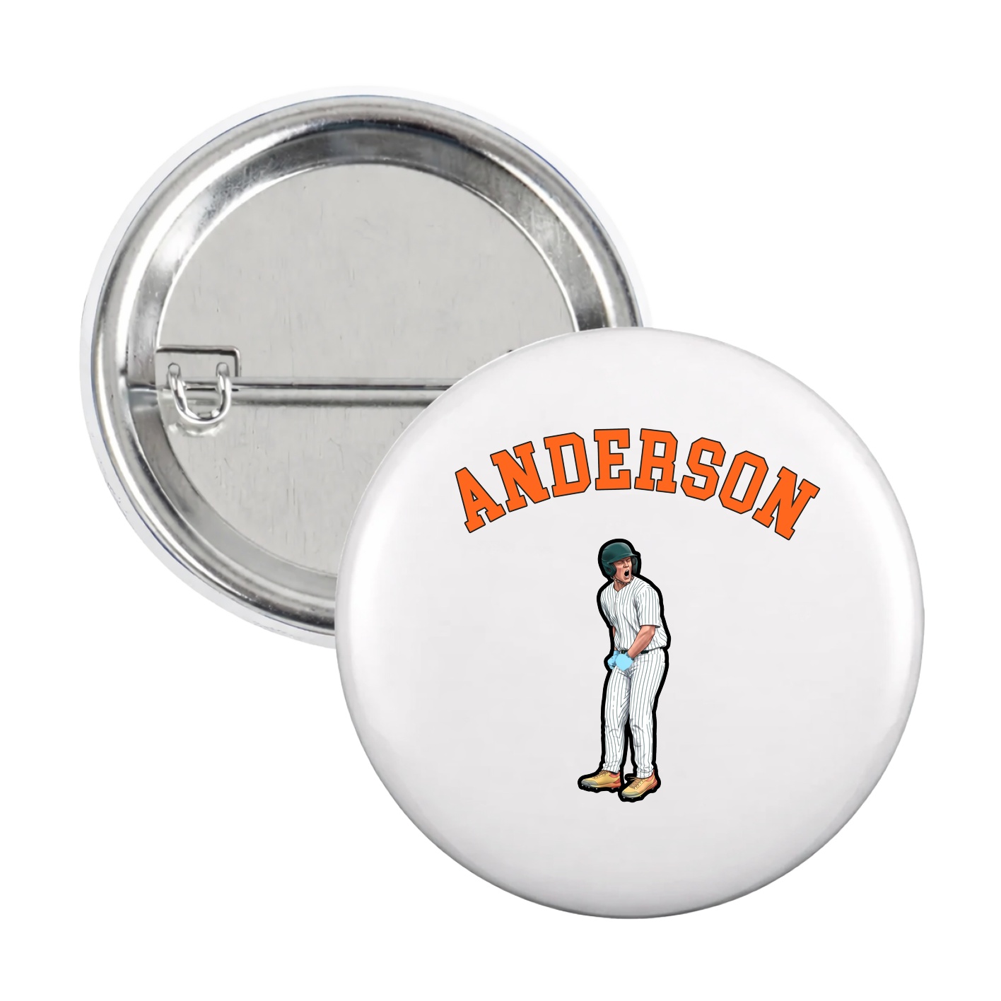 Game Day Button — Shirsey Arch in White
