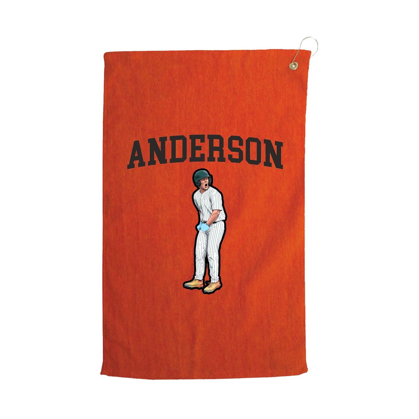 Golf Towel — Shirsey in Orange