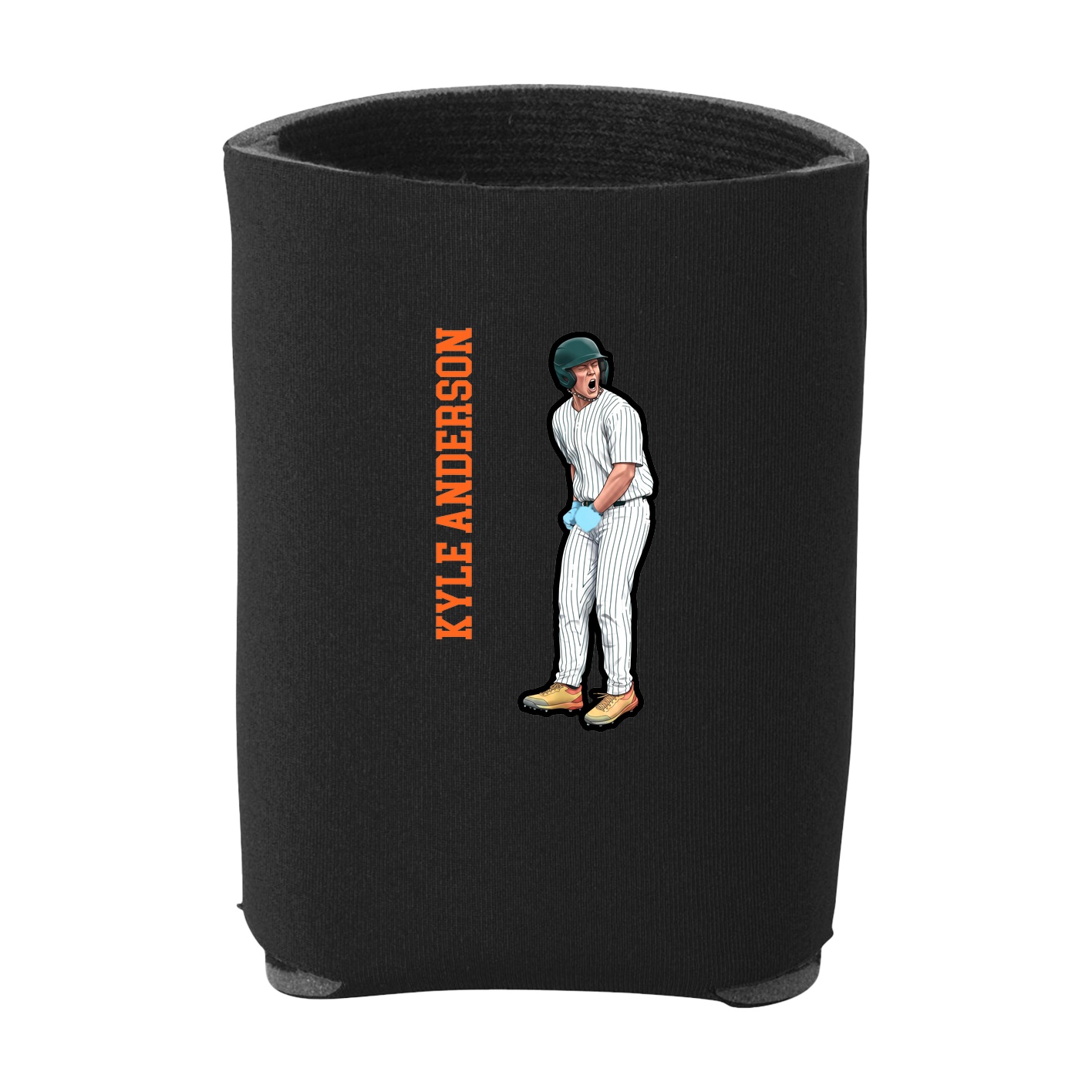 Can Holder — Name Vertical in Black