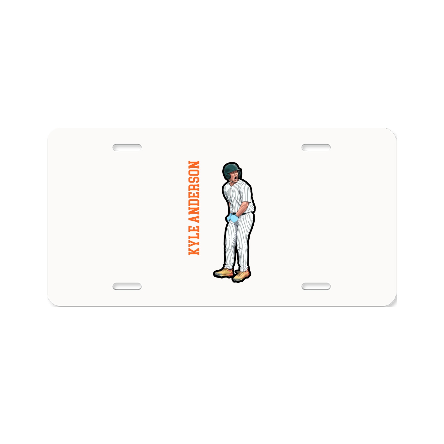 Aluminum License Plate