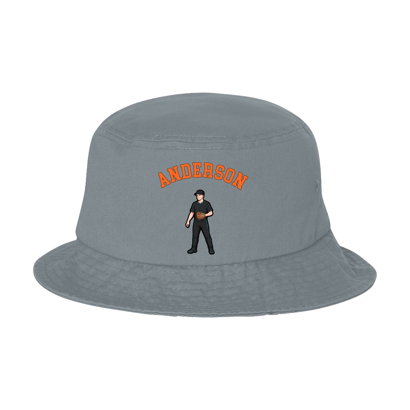 Bucket Cap — Shirsey Arch in Grey