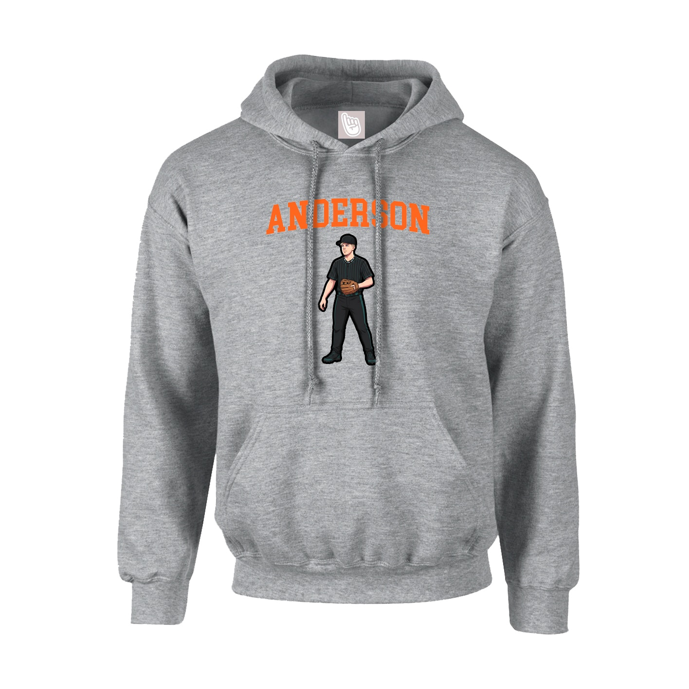 Hoodie — Shirsey in Grey