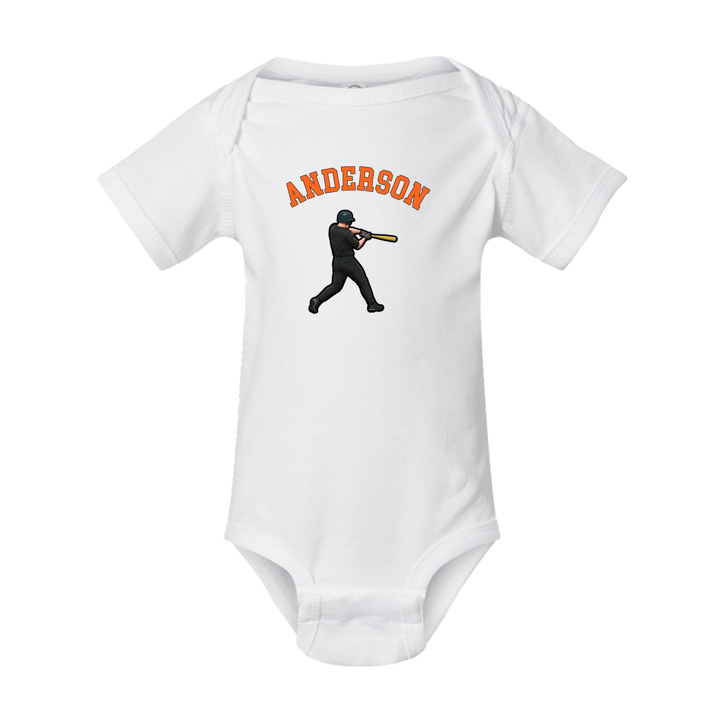 Baby Onesie — Shirsey Arch in White