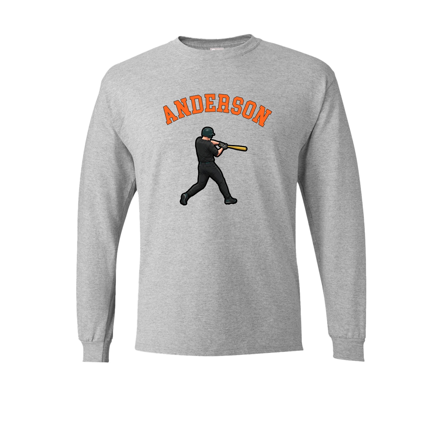 Long Sleeve Tee — Shirsey Arch in Grey
