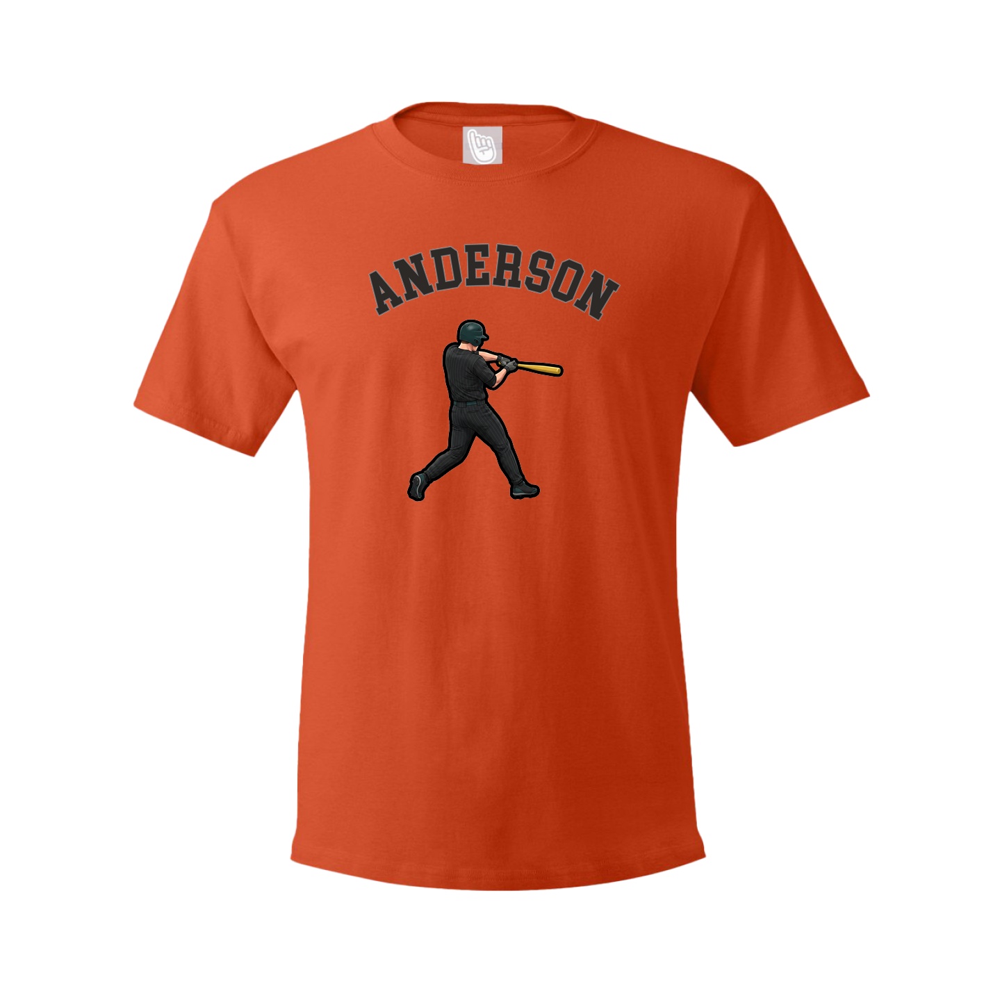 Youth Tee — Shirsey Arch in Orange