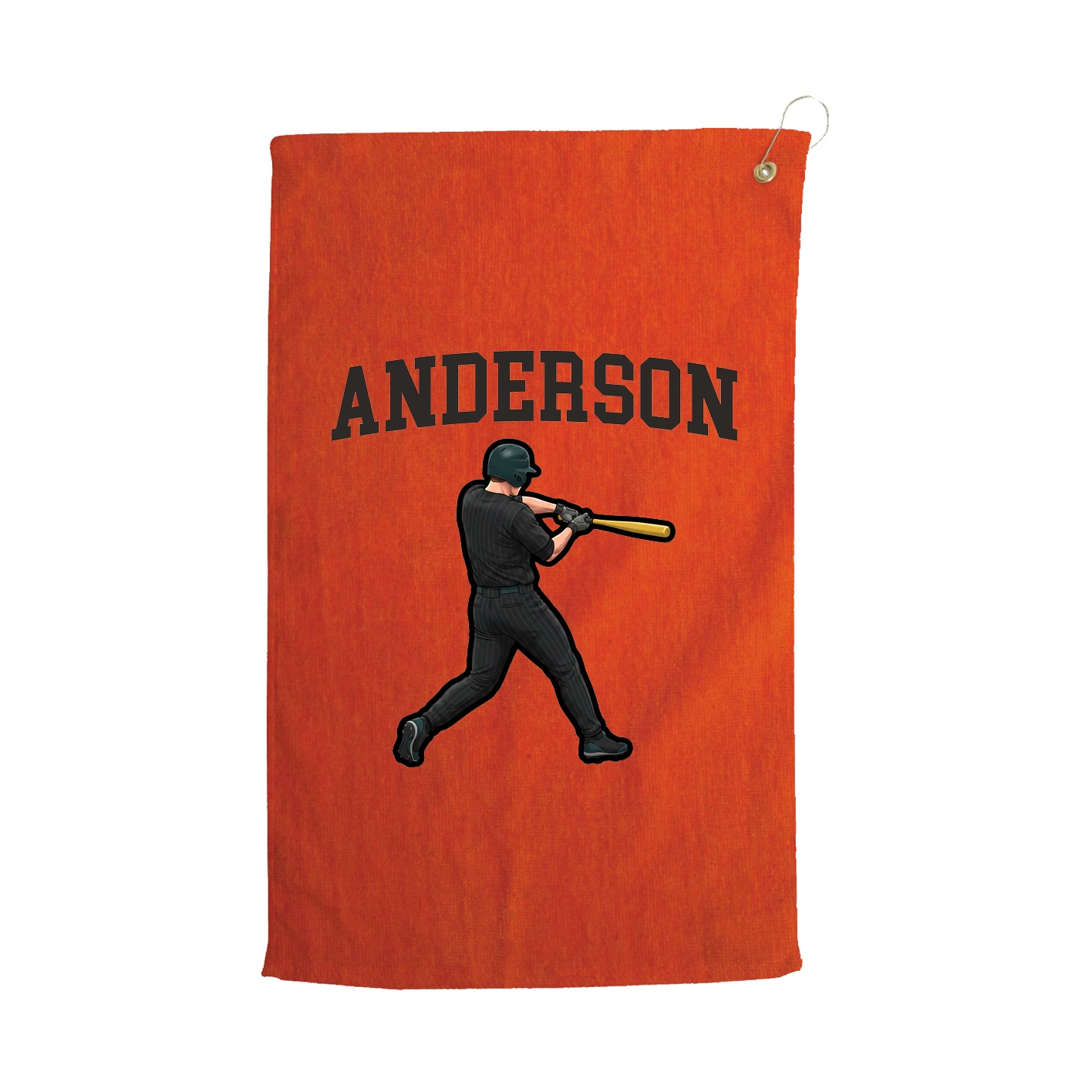 Golf Towel — Shirsey in Orange