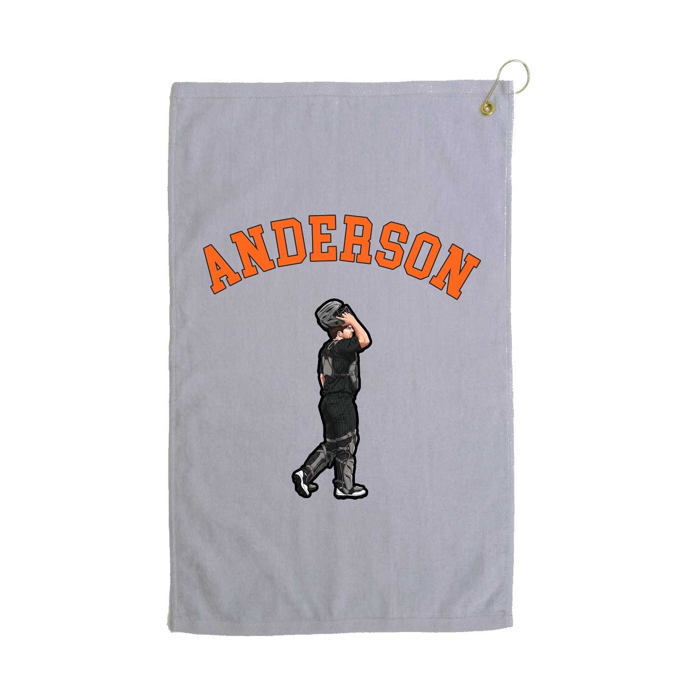 Golf Towel — Shirsey Arch in Grey
