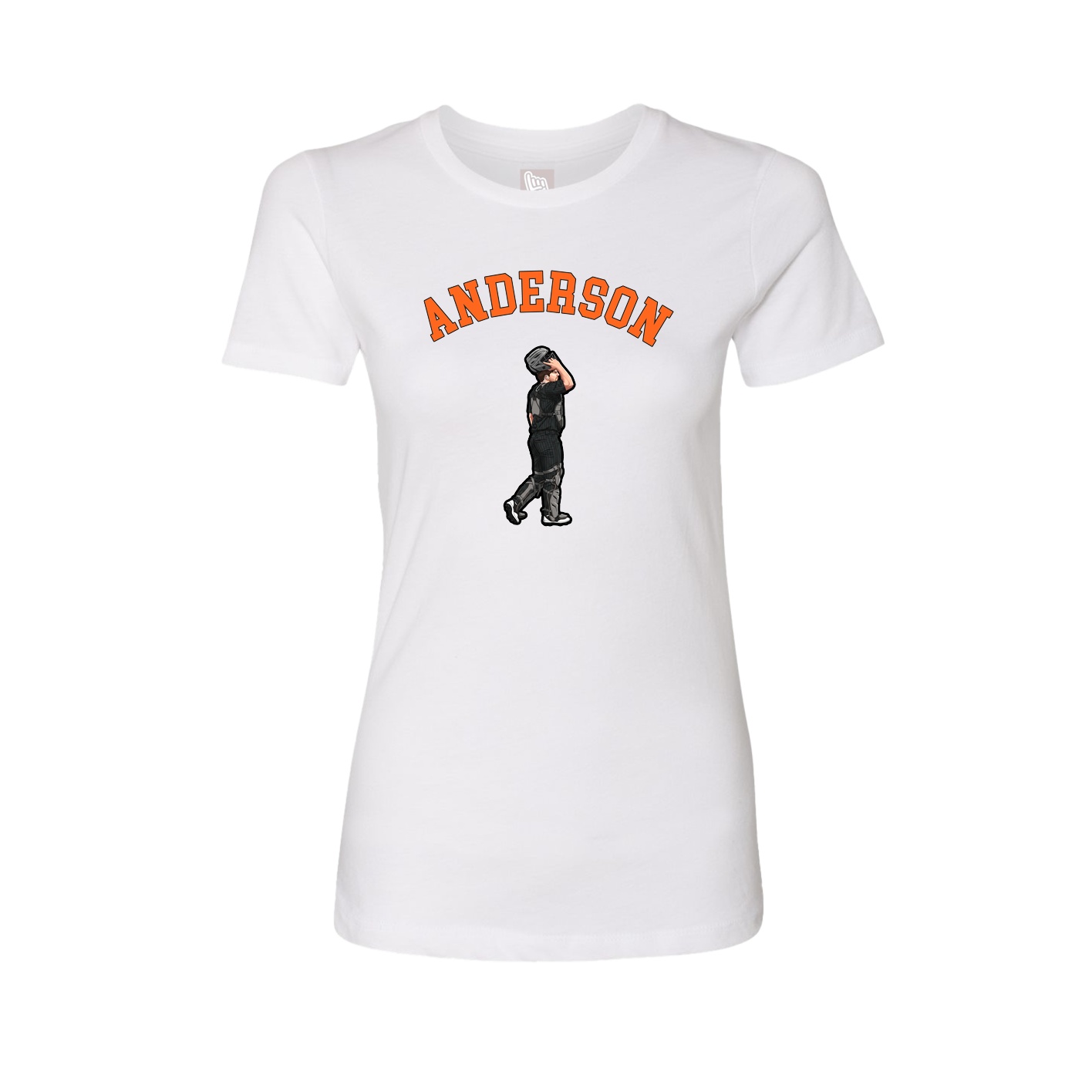 Womens Tee — Shirsey Arch in White