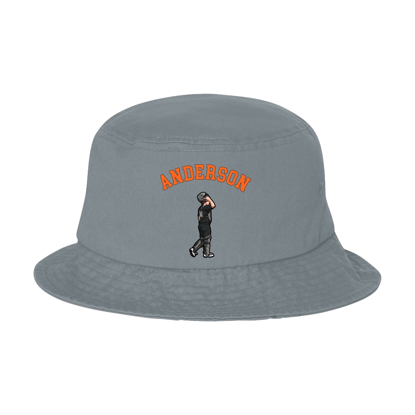 Bucket Cap — Shirsey Arch in Grey