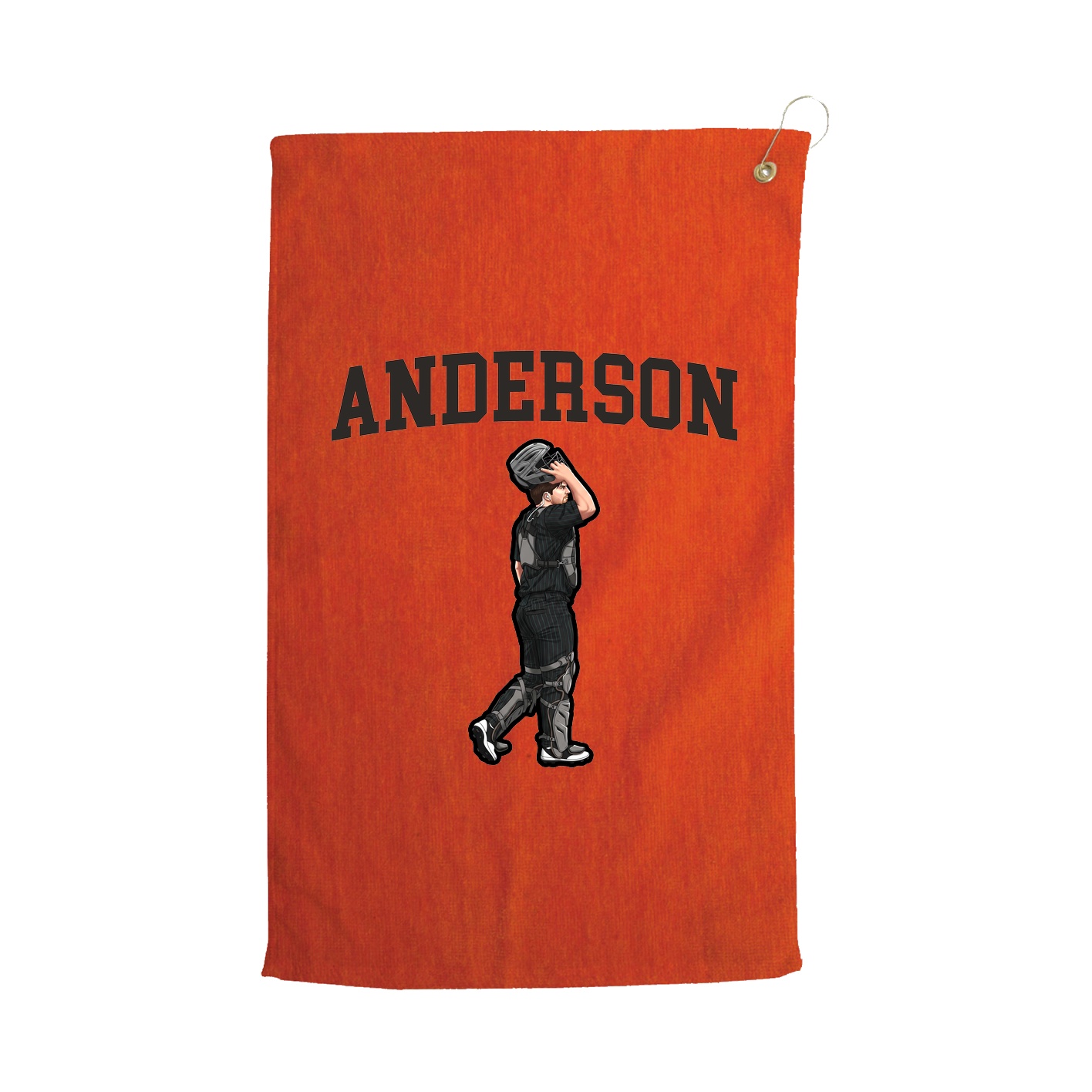 Golf Towel — Shirsey in Orange
