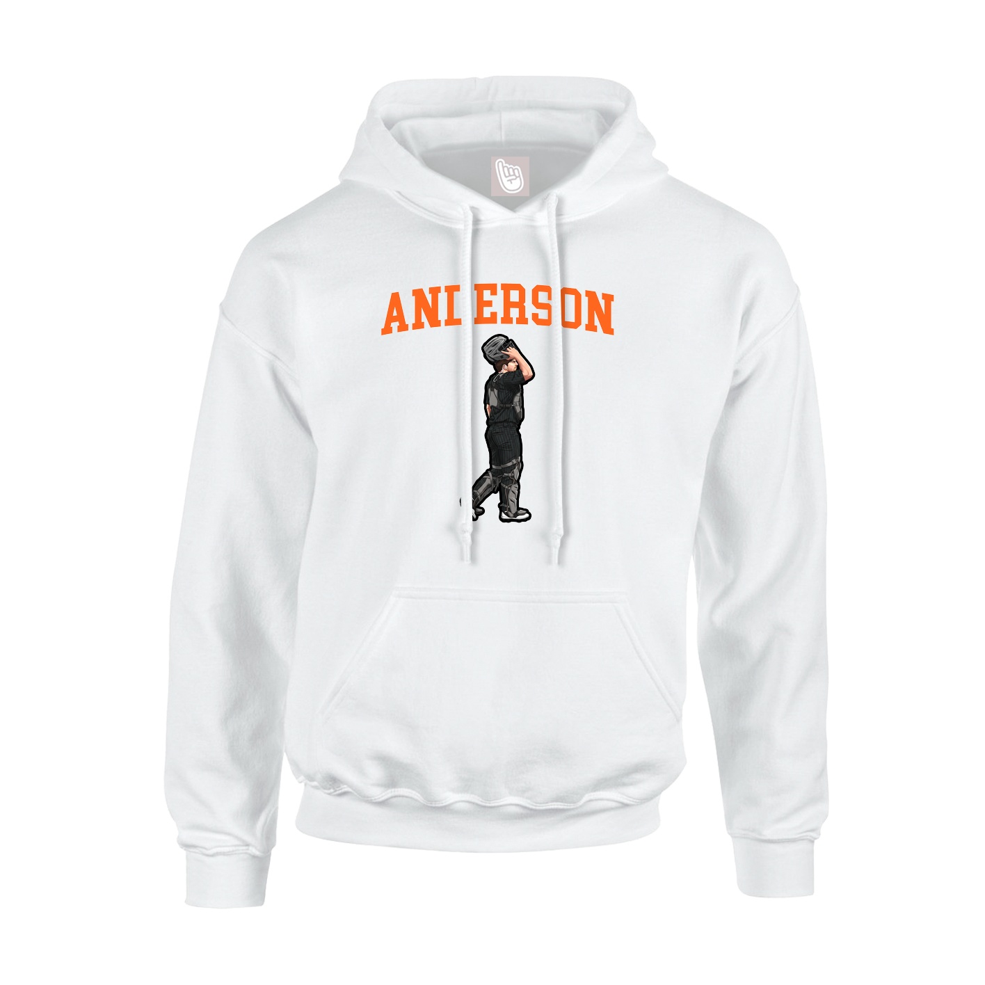Hoodie — Shirsey in White