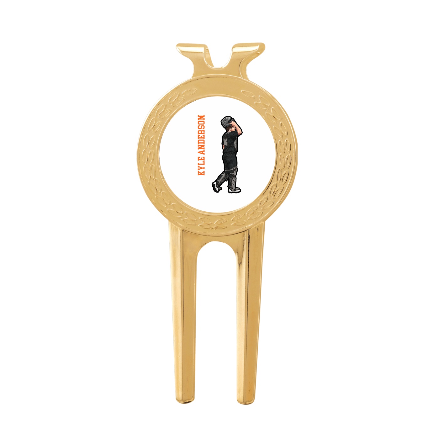 Divot Tool with Ball Marker — Name Vertical in Classic