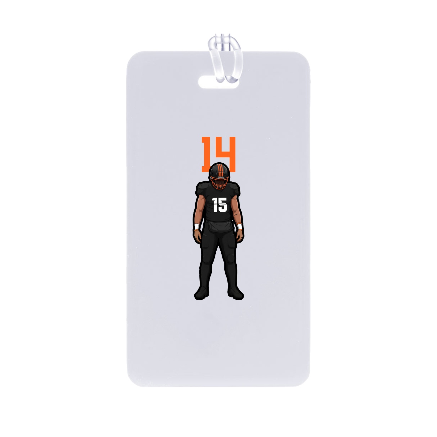 Bag Tag — Number Top in Classic