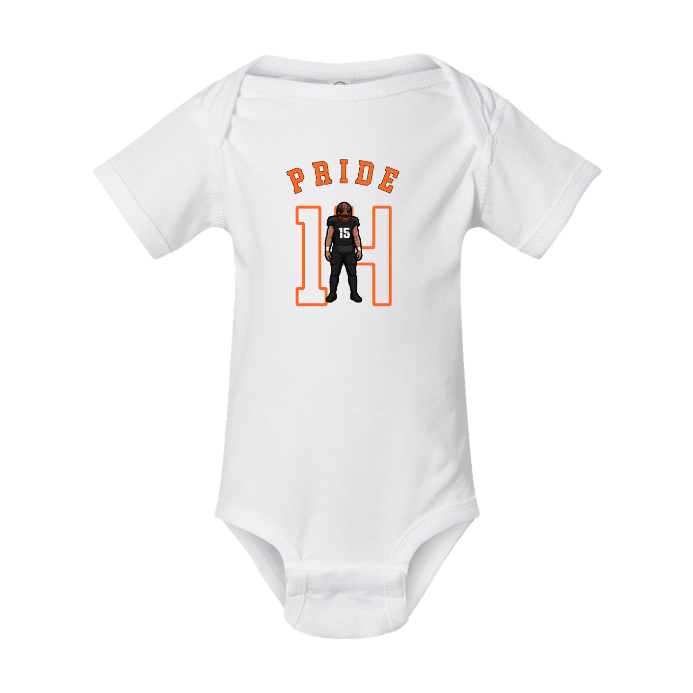 Baby Onesie — Shirsey Arch in White
