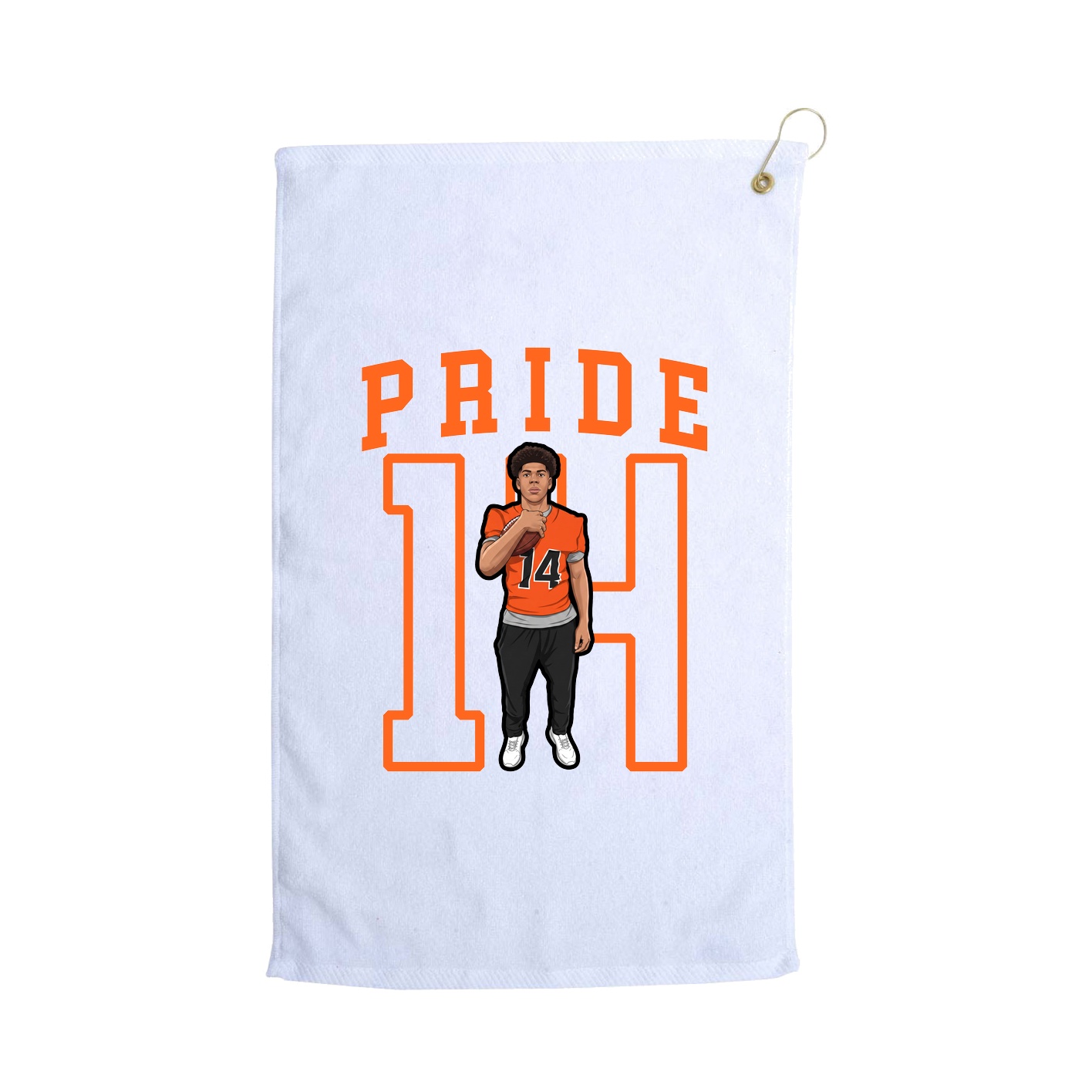 Golf Towel — Shirsey in White