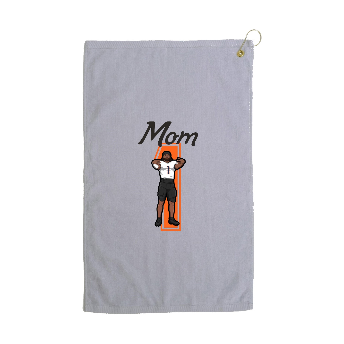 Golf Towel — Mothers Day Shirsey in Grey