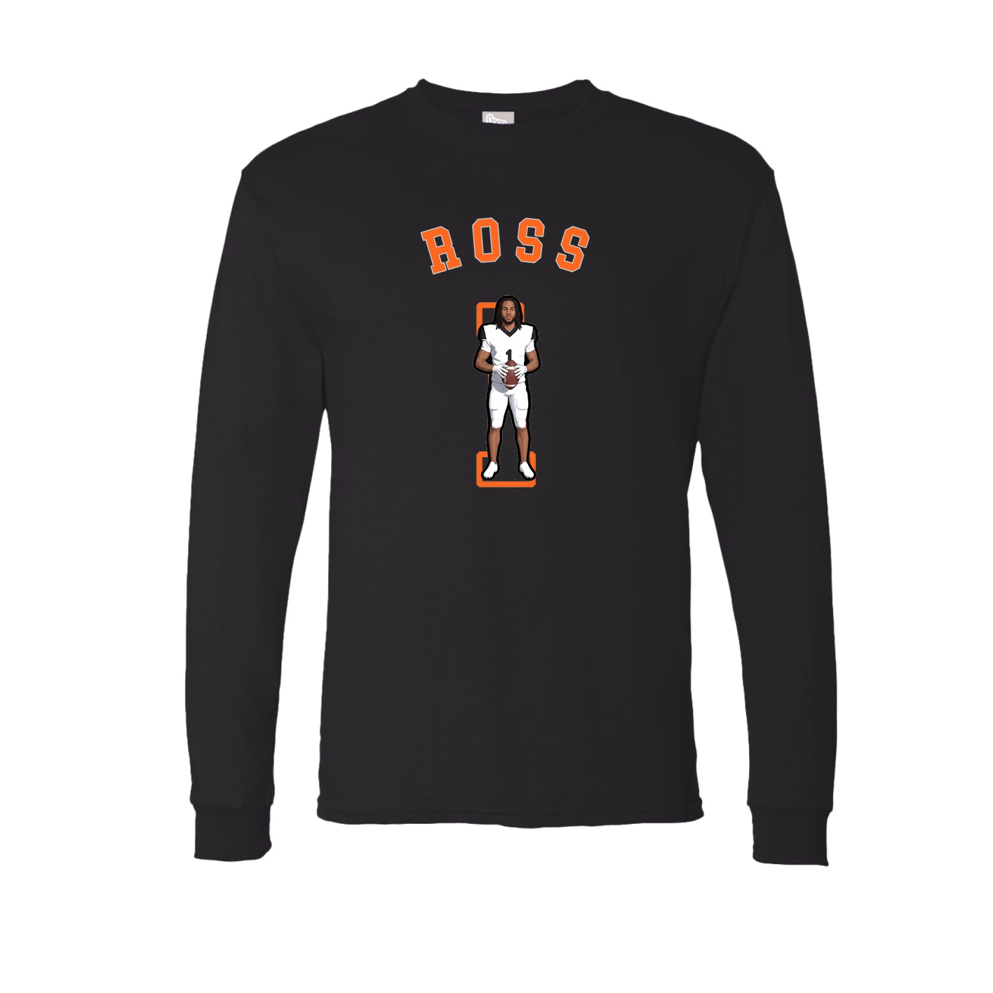 Long Sleeve Tee — Shirsey Arch in Black