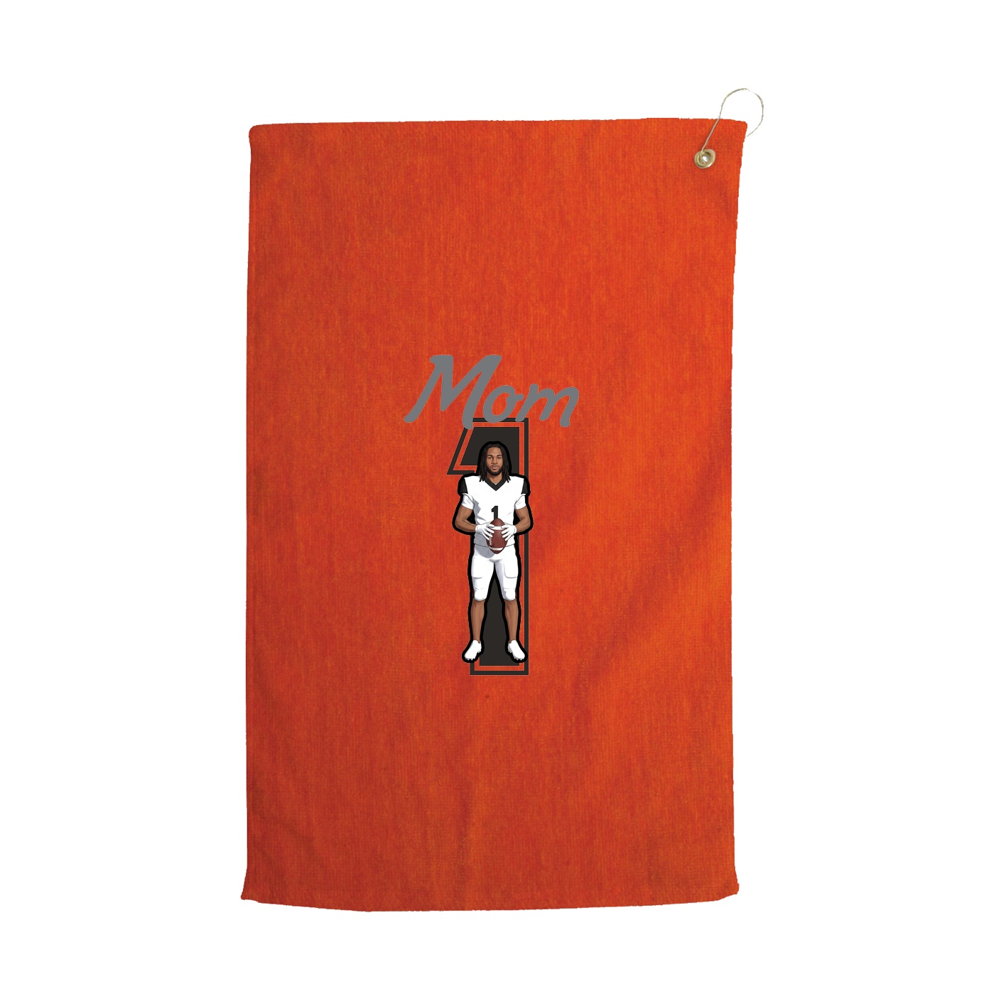 Golf Towel — Mothers Day Shirsey in Orange