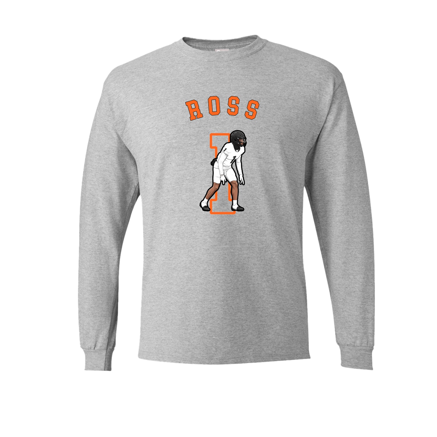 Long Sleeve Tee — Shirsey Arch in Grey