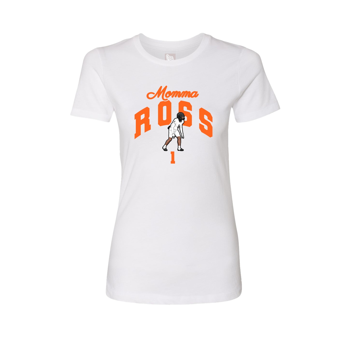 Womens Tee — Mothers Day Arch in White