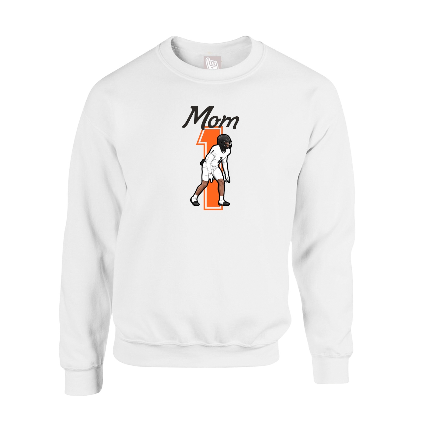 Fleece Crew — Mothers Day Shirsey in White