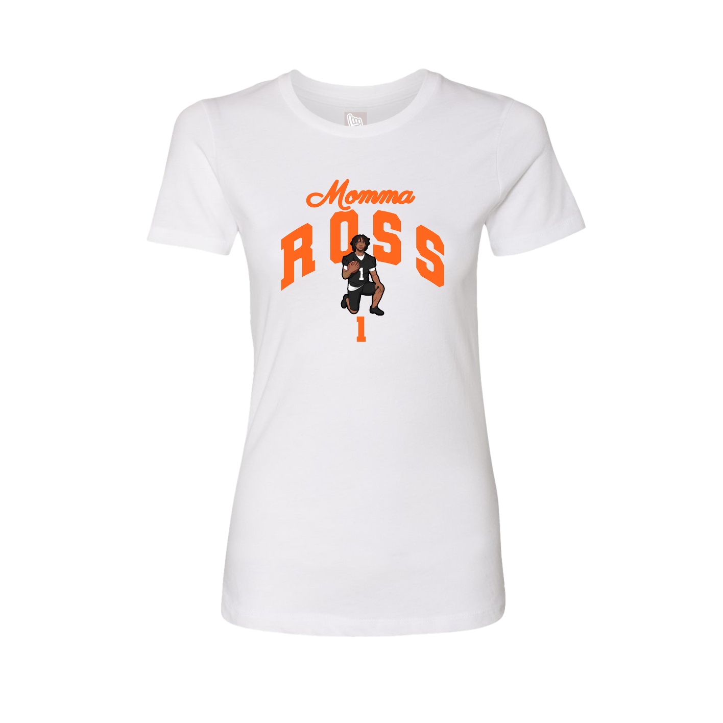 Womens Tee — Mothers Day Arch in White
