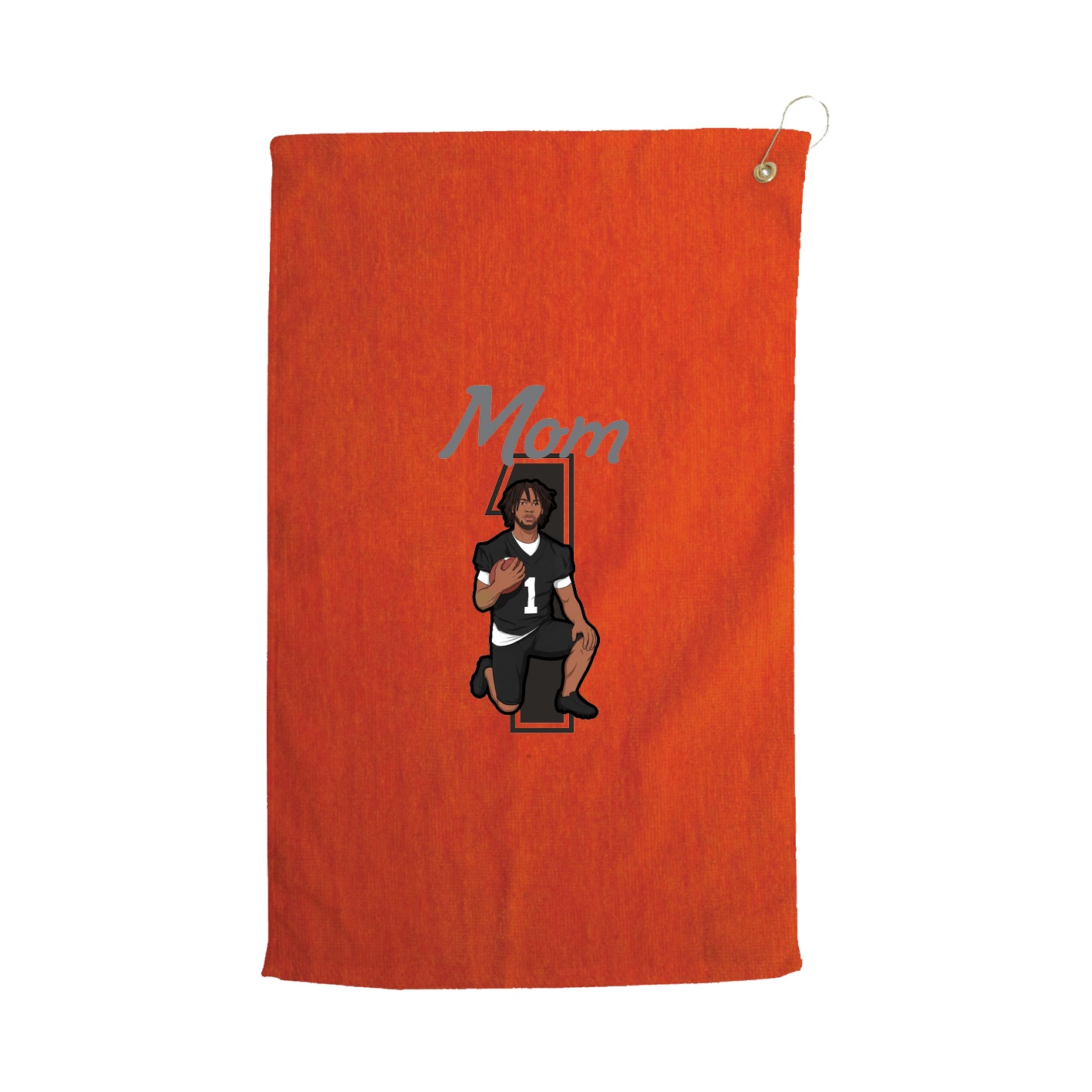 Golf Towel — Mothers Day Shirsey in Orange
