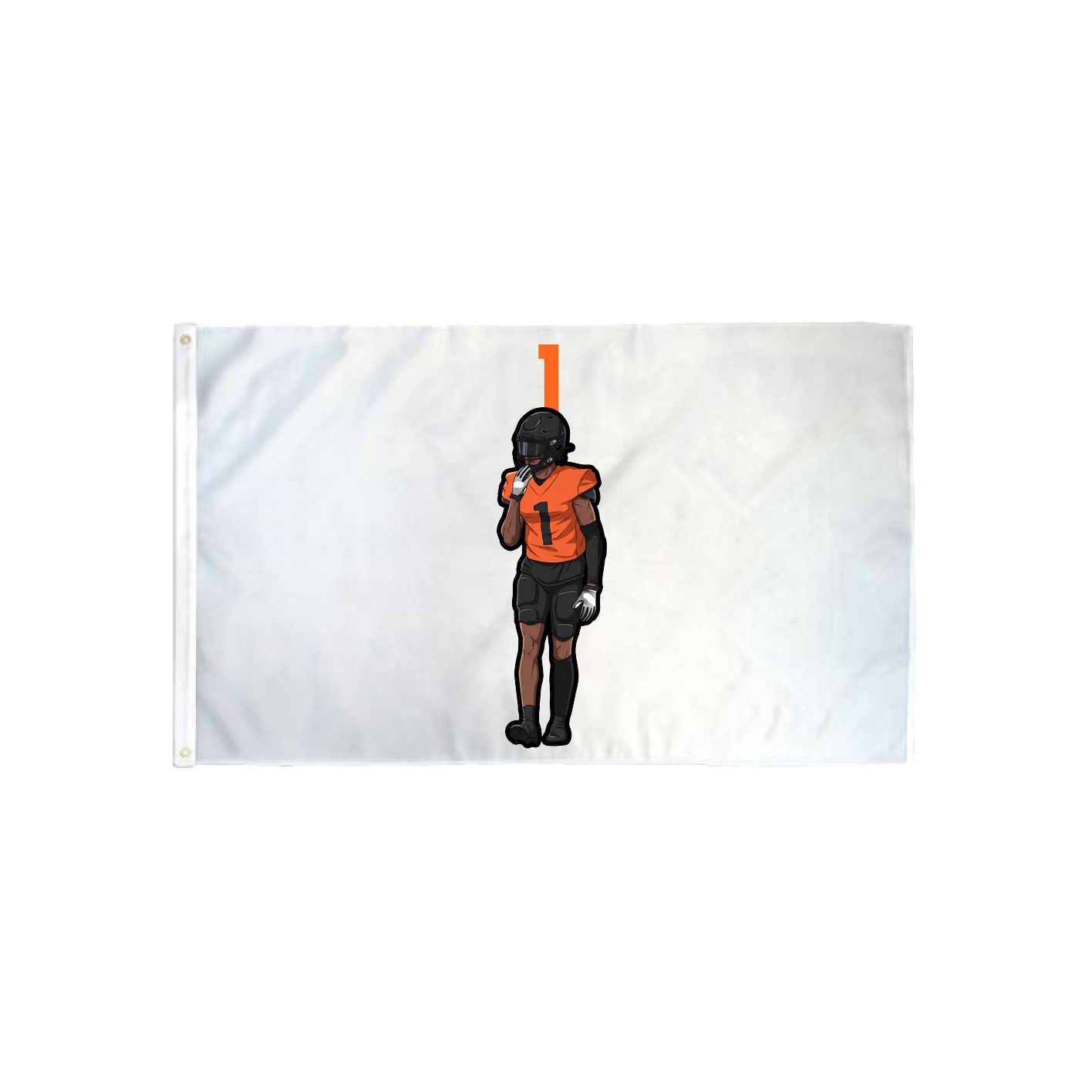 3x5 Flag — Number Top in Classic