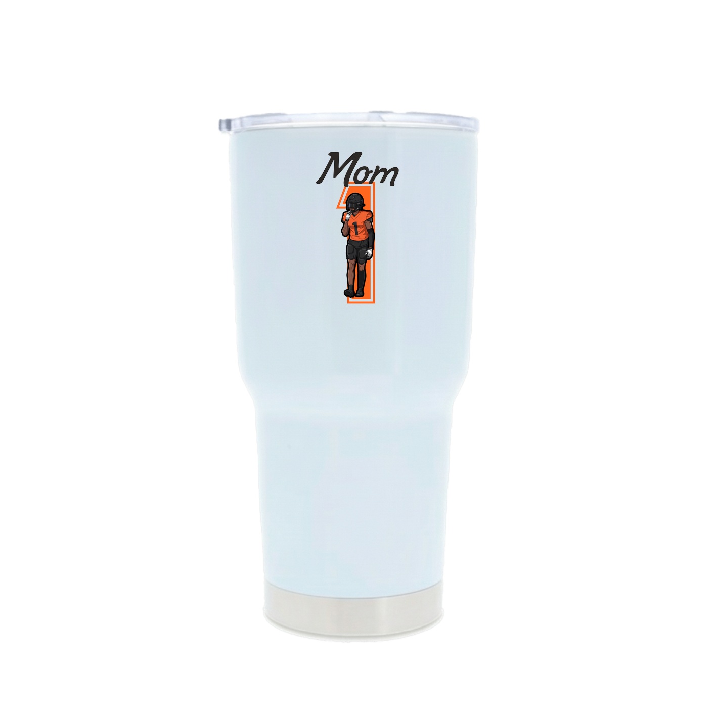 30oz Stainless Steel Tumbler — Mothers Day Shirsey in White