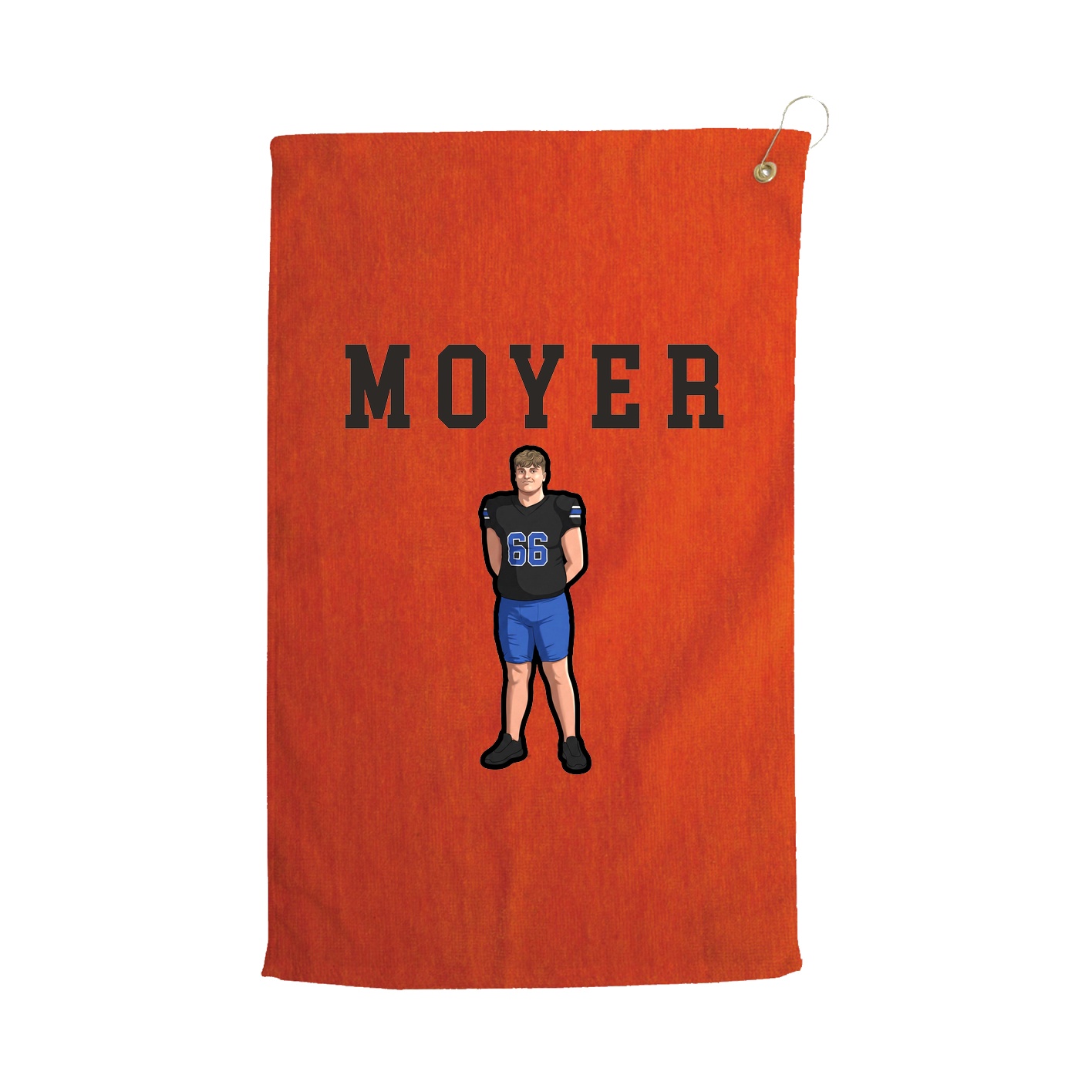 Golf Towel — Shirsey in Orange