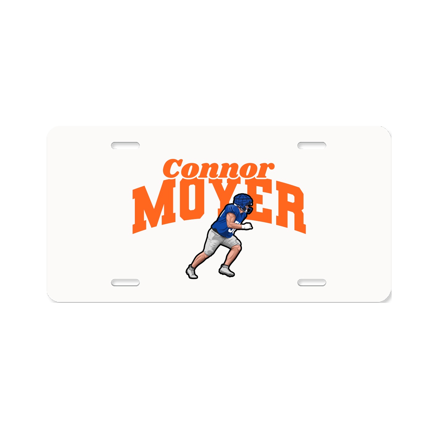 License Plate — Signature Arch in Classic