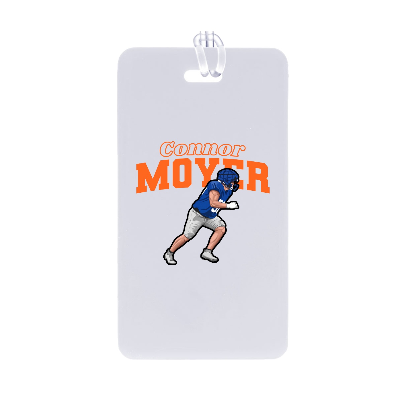 Bag Tag — Name Arch in Classic