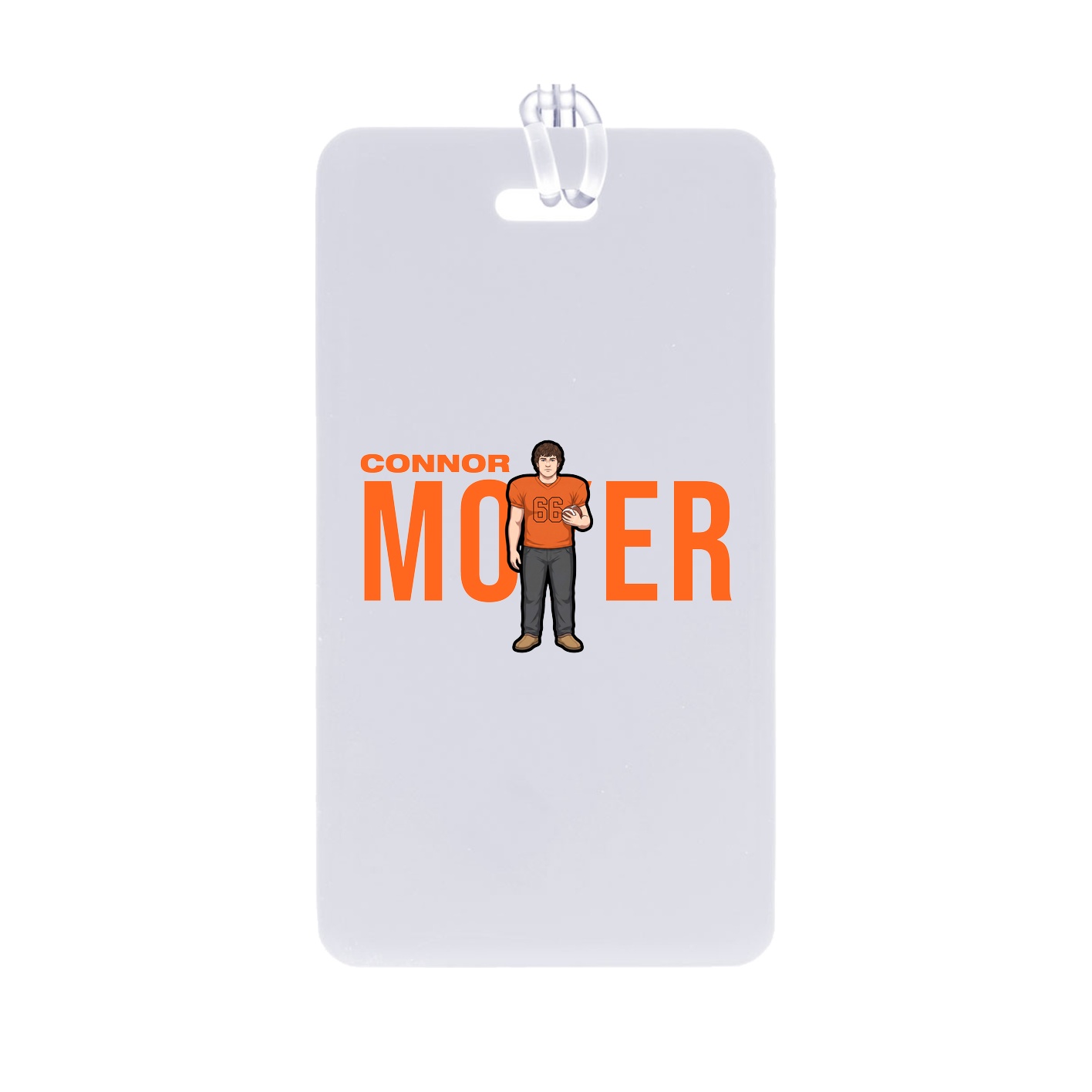 Bag Tag — Player Name in Classic
