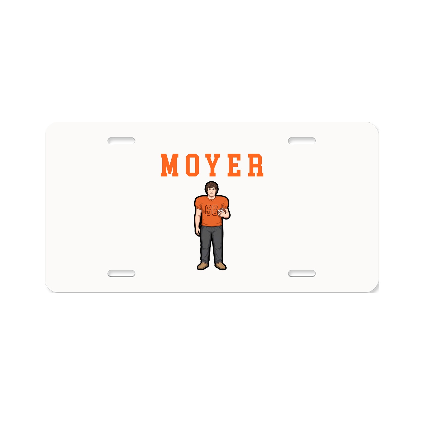 License Plate — Shirsey in Classic