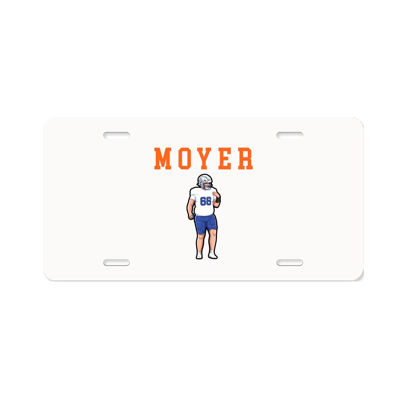 License Plate — Shirsey in Classic