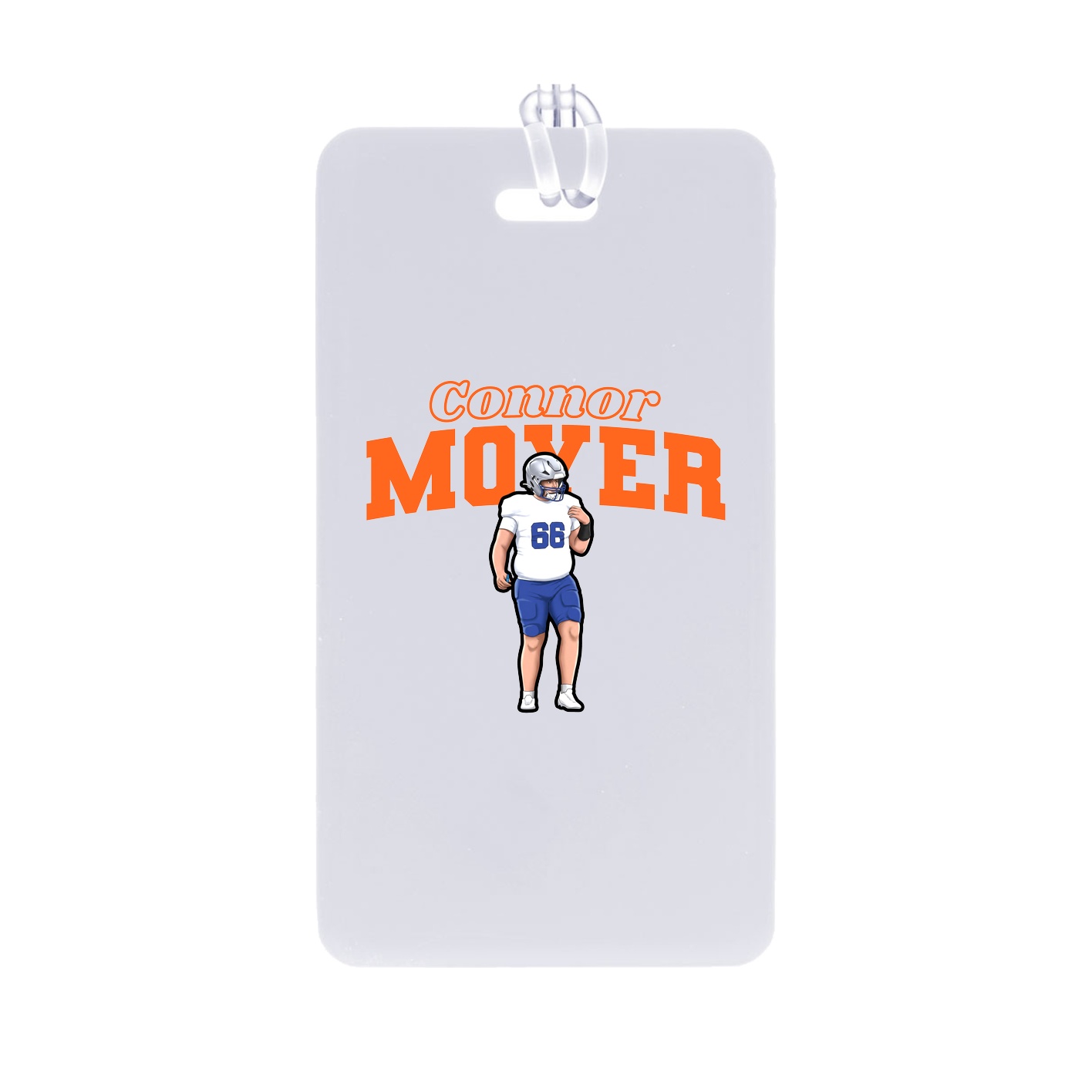 Bag Tag — Name Arch in Classic