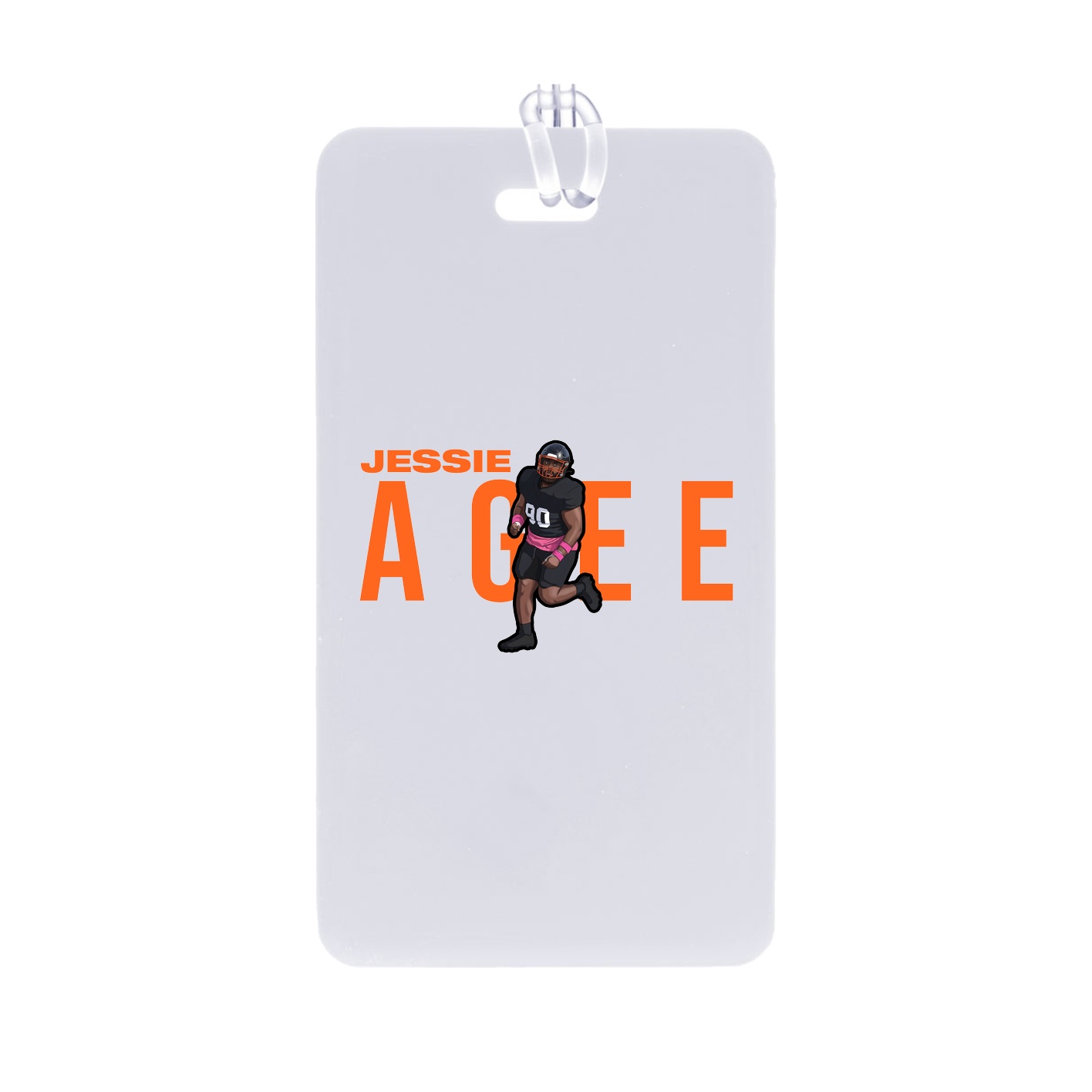 Bag Tag — Player Name in Classic