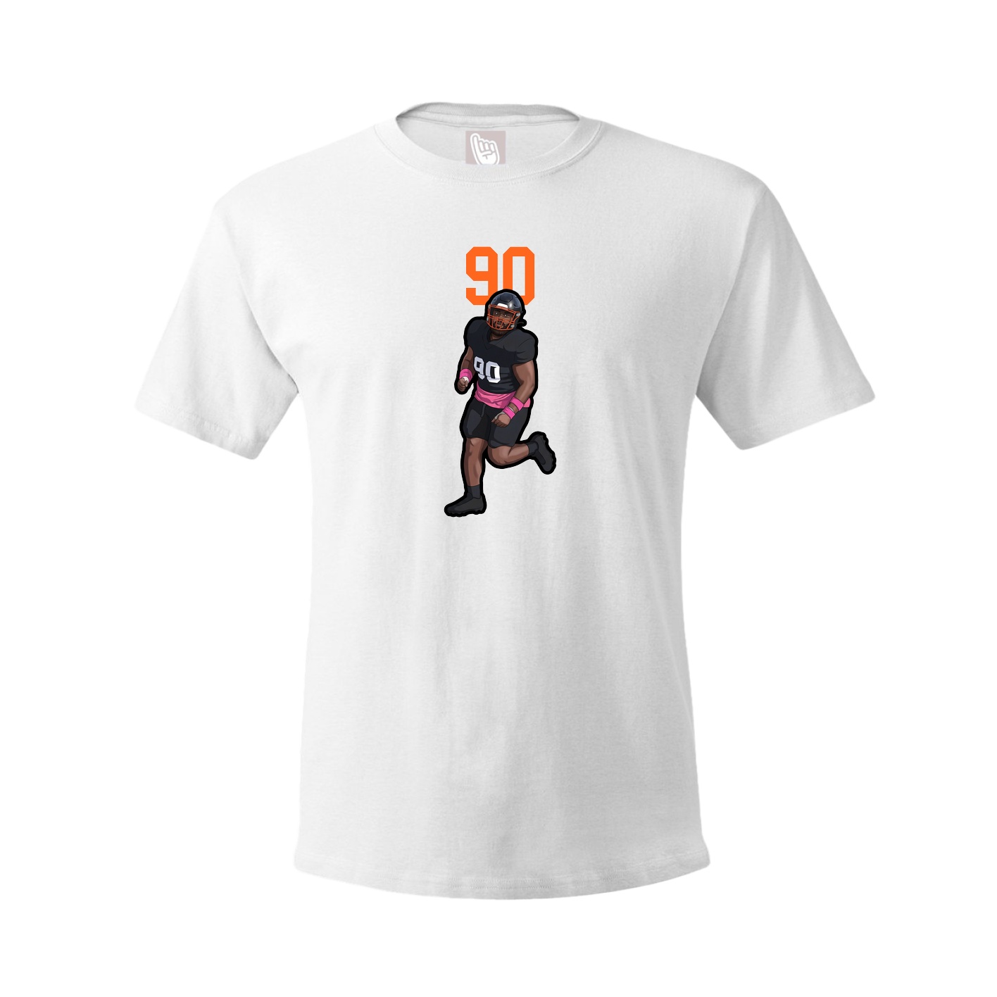 Tee — Number Top in White