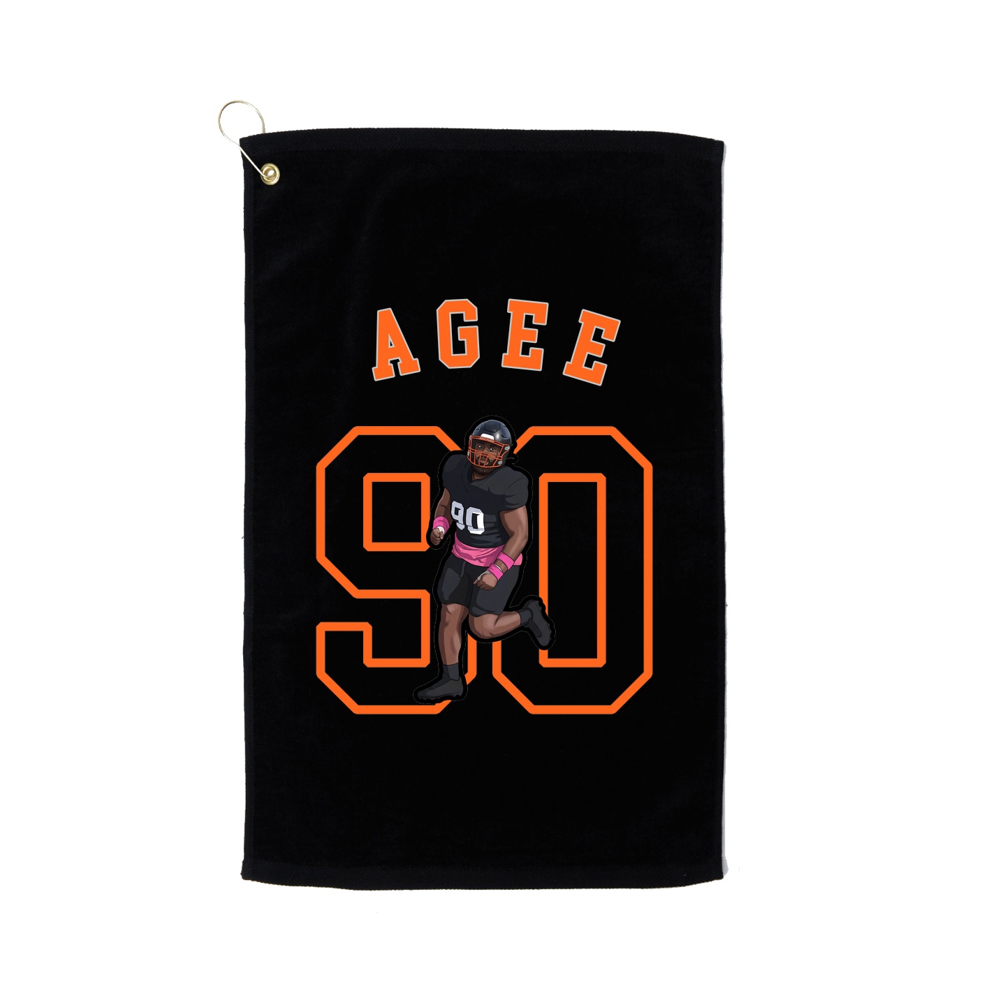 Golf Towel — Shirsey Arch in Black