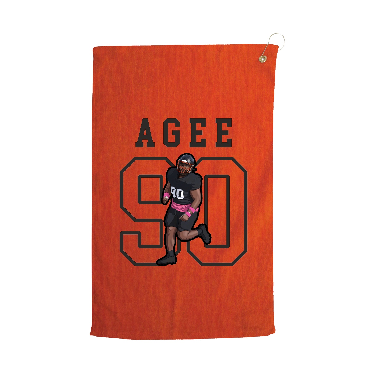 Golf Towel — Shirsey in Orange